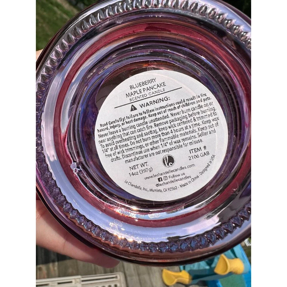 NEW Stay Witchy Soy Candle Booberry Pancake Blueberry Maple Syrup Sent